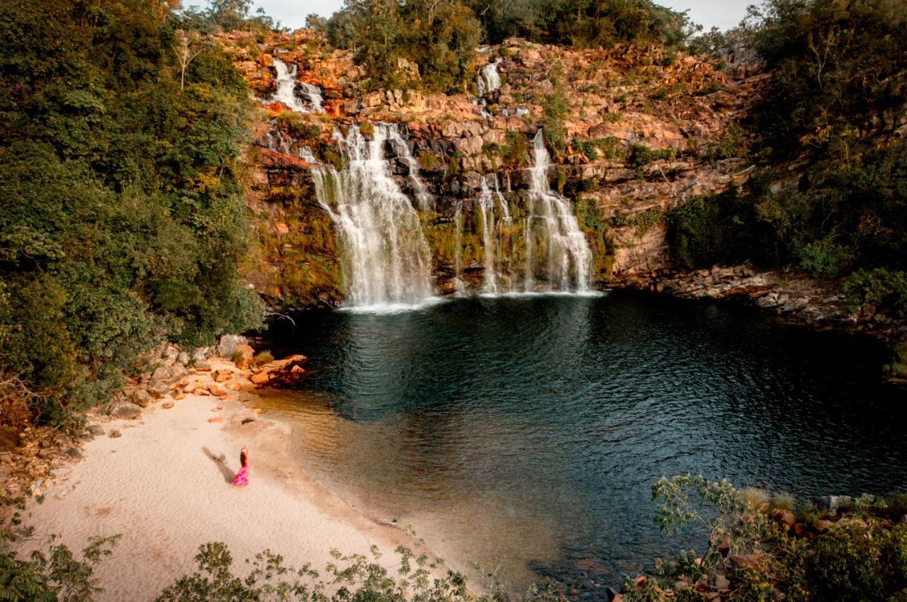 Pousada Cachoeira Poco Encantado Alto Paraíso de Goiás Eksteriør billede